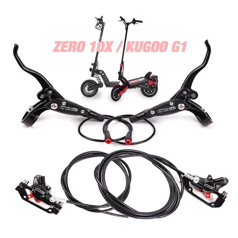 

CYNB Right Side Install Hydraulic Disc Brake With Sensor Electric Scooter Zero 10x/Kugoo G1