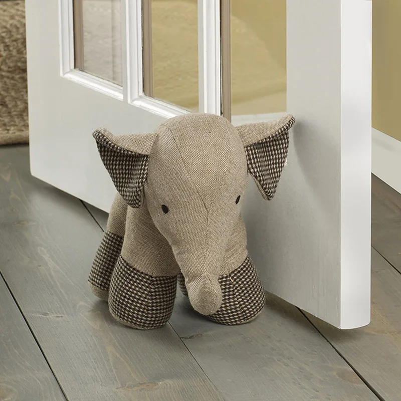 2021 Newest Homne Gate Stopper Stuffed Draught Excluder Animal Fabric