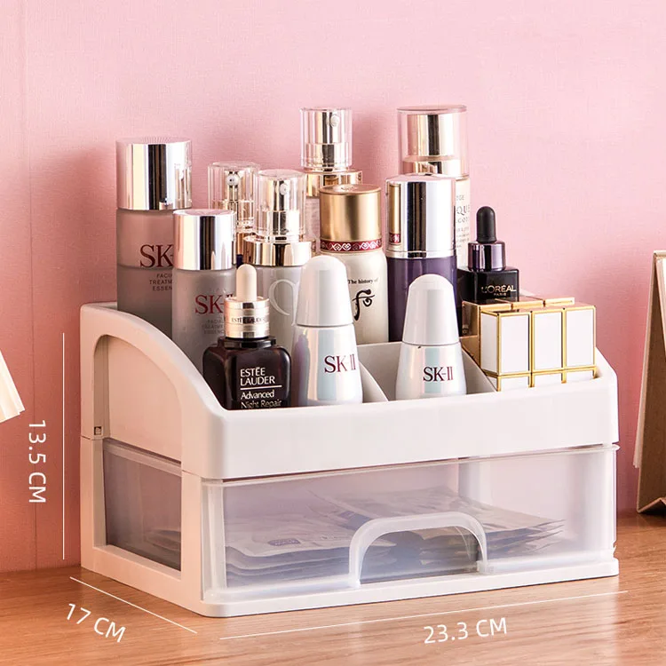 

XingYou Multi Drawer Rectangle Cosmetic Storage Box Clear Jewelry Makeup Organizer