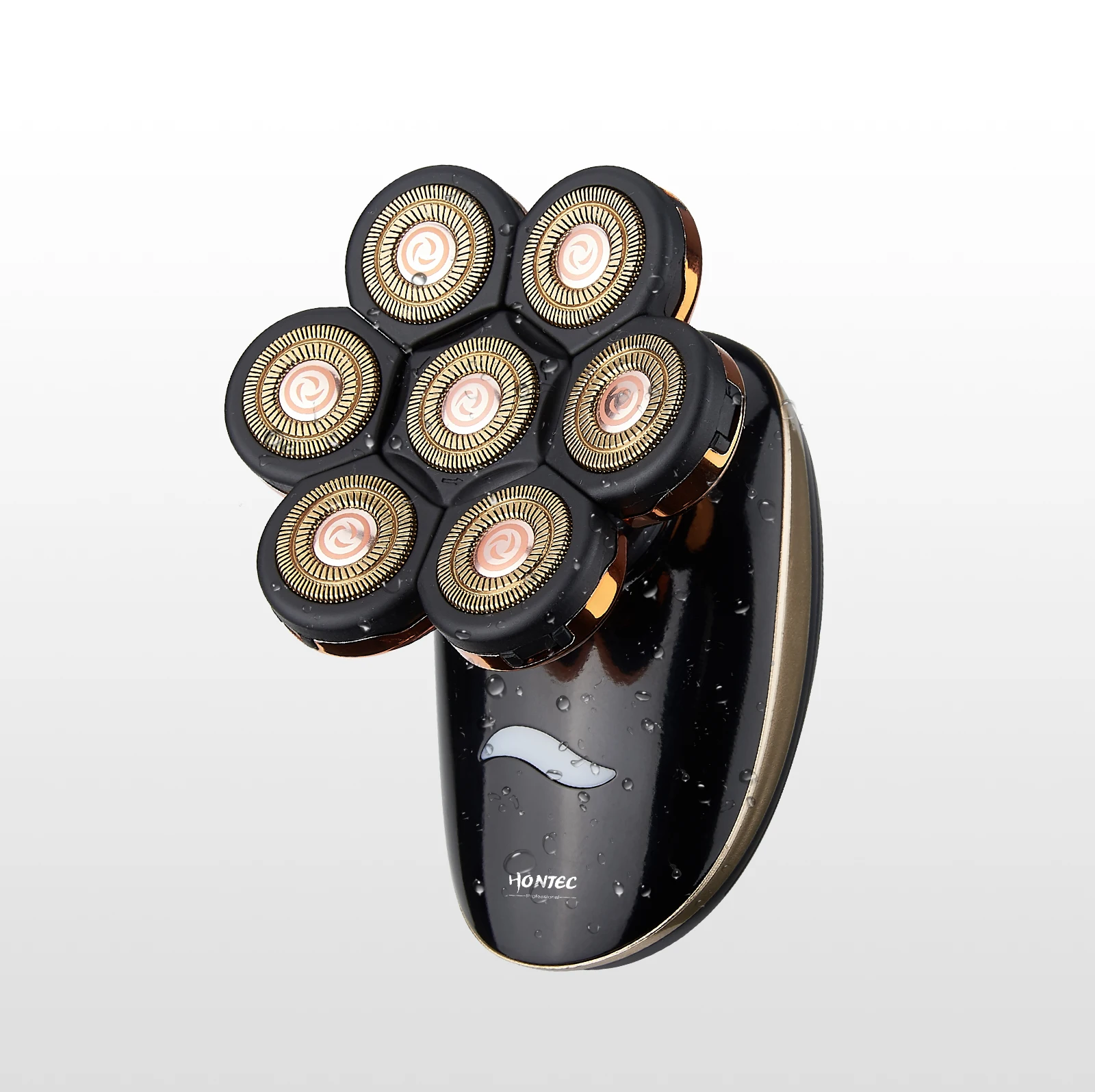 

HONTEC 2021 NEW ARRIVAL products 7D floating blades men shaver bald head trimmer rechargeable with USB