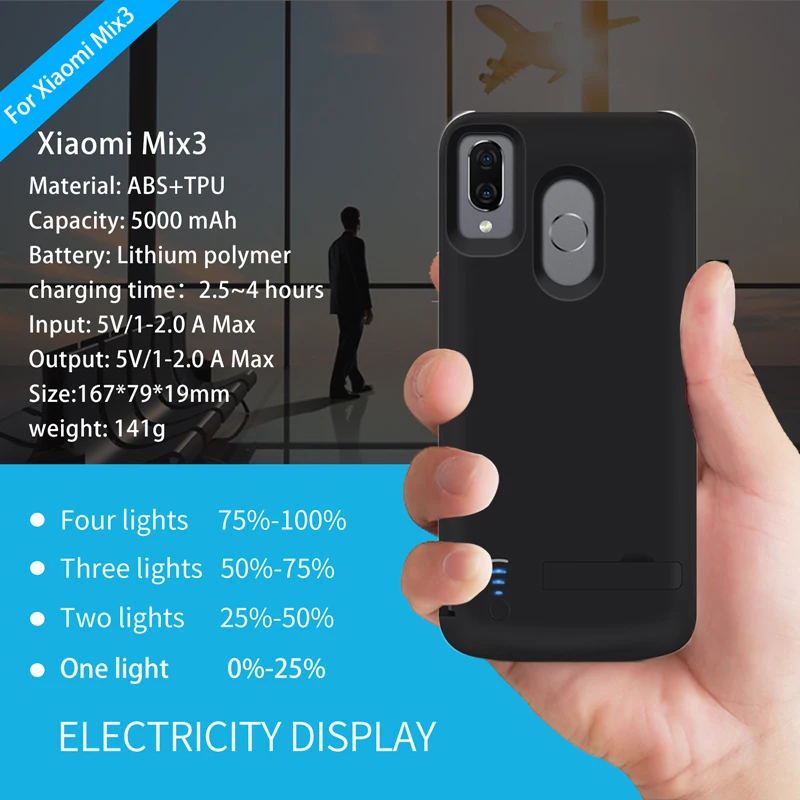 5000mAh universal power bank