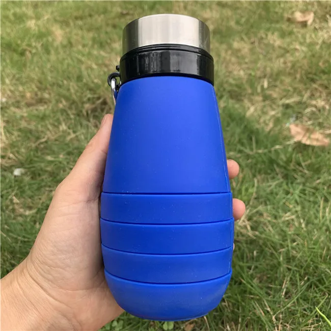 

Promotional Products Custom Logo 100% BPA Free Eco Friendly Foldable Collapsible Reusable Water Bottle