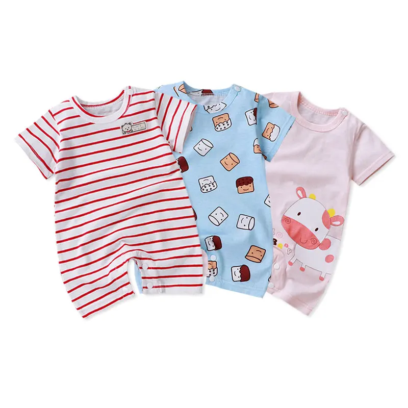 

Baby Clothes Muslin Baby Climbing Suit, Custom 100% Cotton Baby Girls' Rompers/
