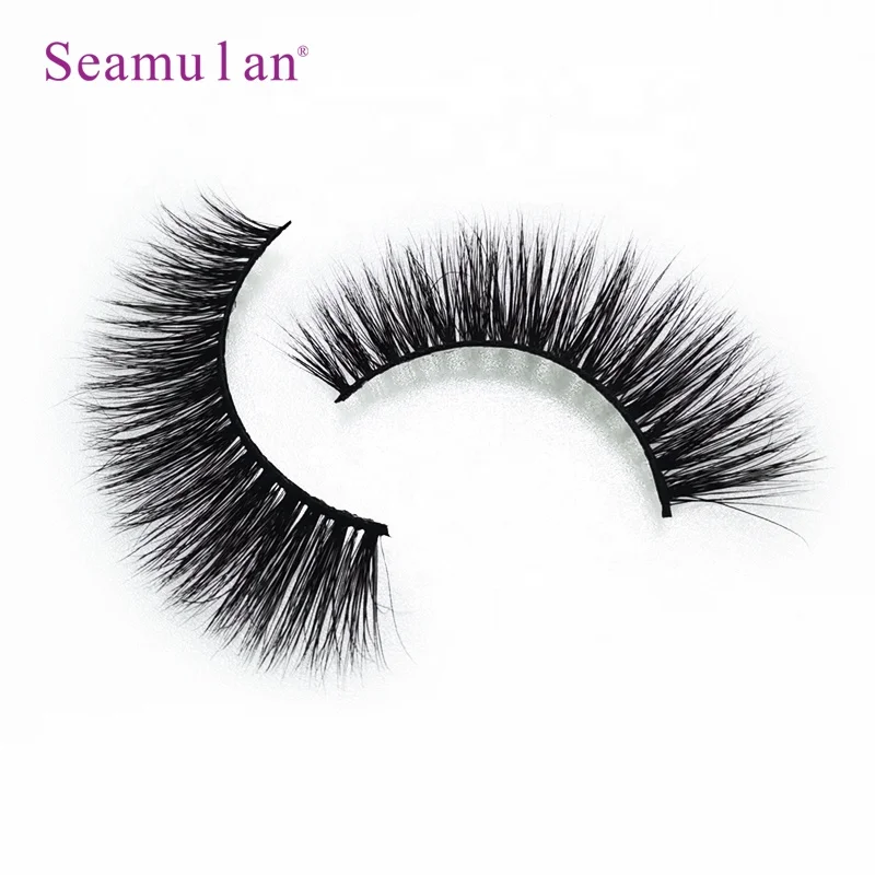 

Full Strip Lashes long dramatic 3d mink eyelashes boxes Private Label 15mm eyelashes