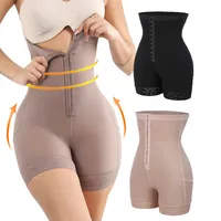 

Black Zipper Side Vest Body Shaper Tummy Girdle Control Underbust Shapewear Women Slimming Underwear Bodysuit Fajas Body Shaper