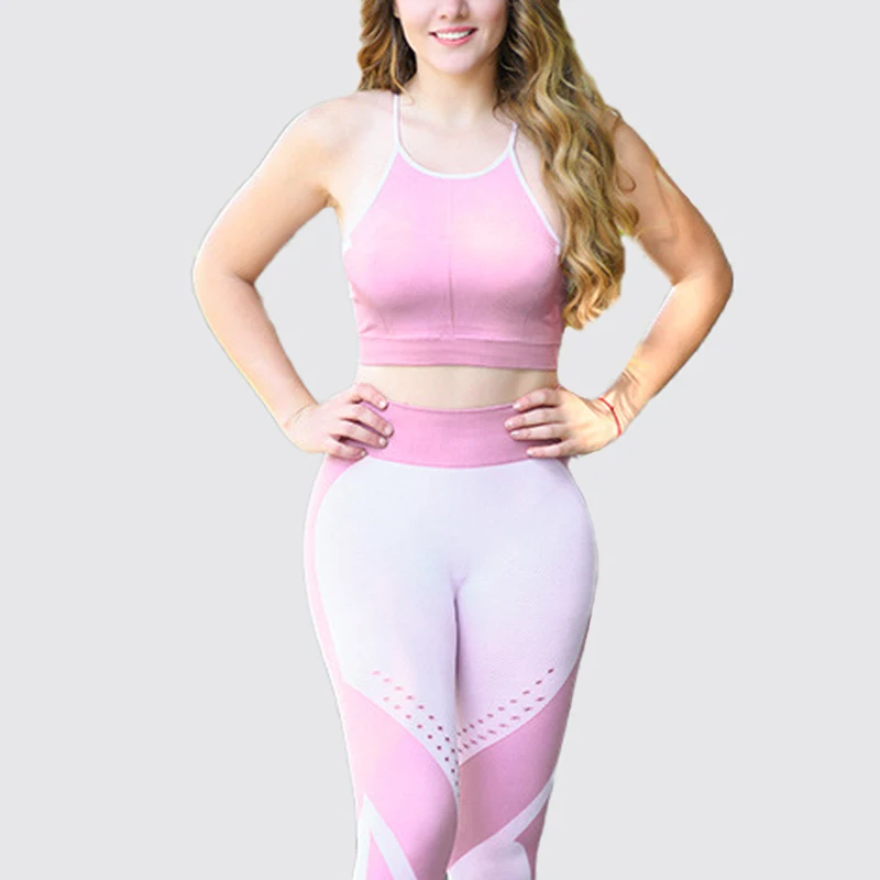 

Wholesale Sexy Bodybuilding Ladies Yoga Suit OEM /ODM Custom High Quality Fitness Women Gym Wear Seamless 2021 Yoga Sets, Customized colors