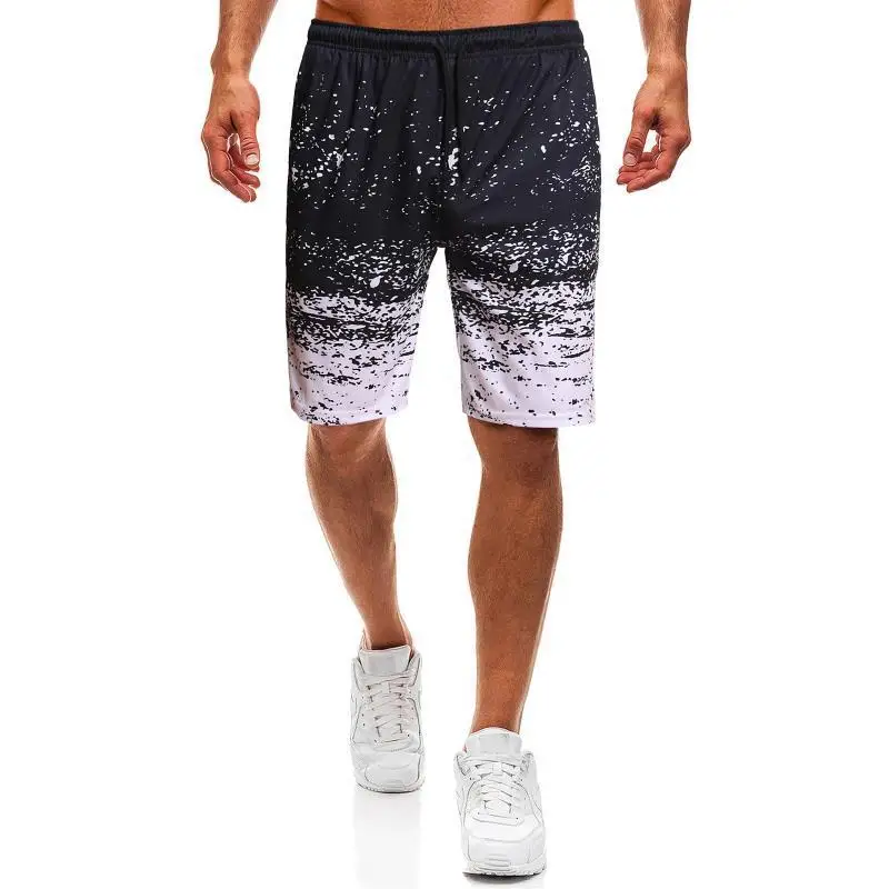 

High Quality custom print gradient summer shorts Sweatpants, Picture