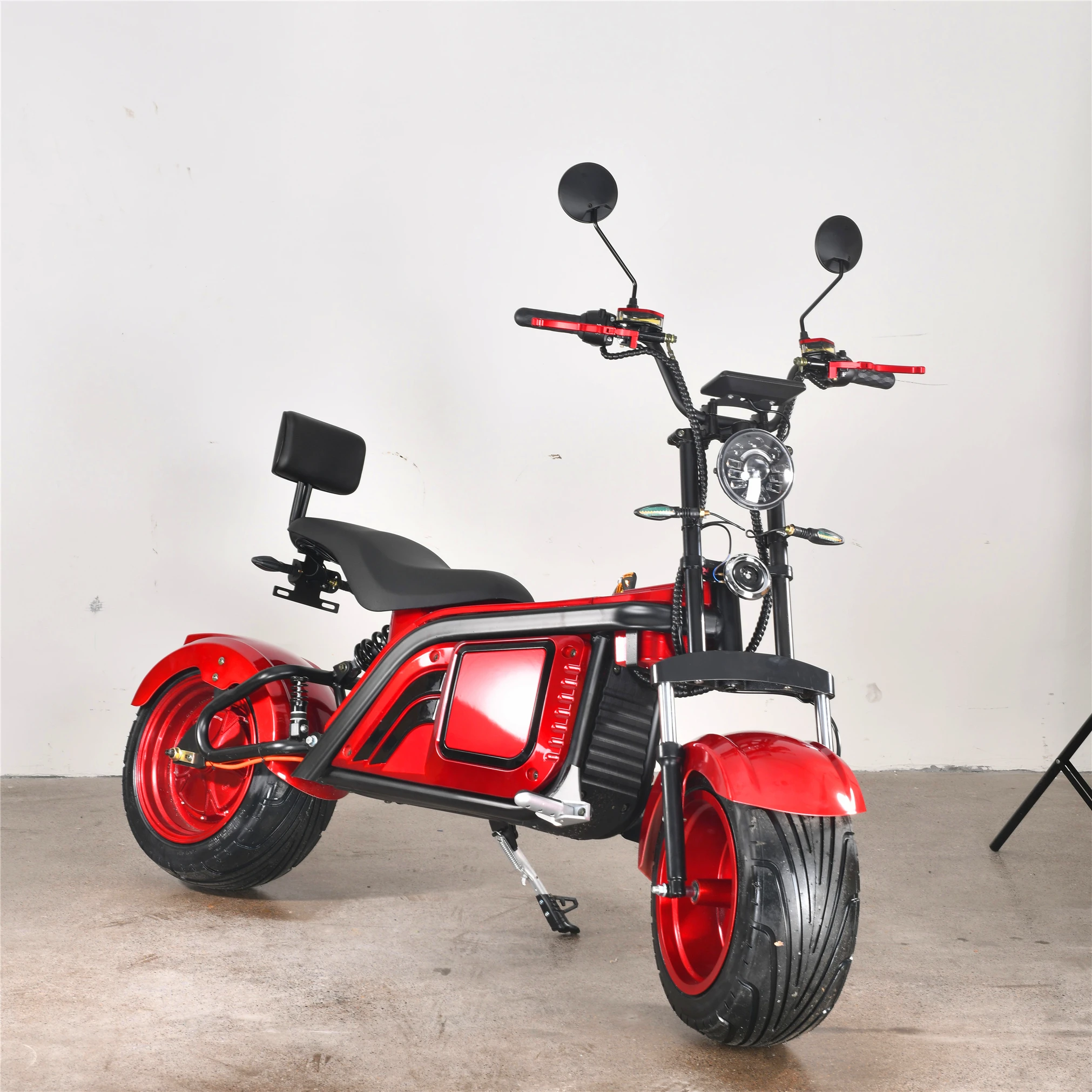 

Europe warehouse lowest price citycoco electric scooter lithium battery citycoco scooter electric, Blue red black