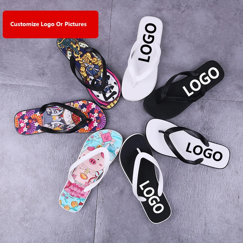 

Custom Logo Indoor Comfortable Slides Men Flip Flops Leather House Bathroom Home Indoor Slippers for Women