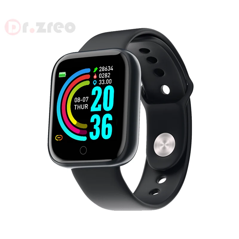 

New Electronic Product D20 OEM Android Smart Watch 2020 Popular Mens Women Sports Bracelets Wrist Watch Fitness Y68 Smart Band