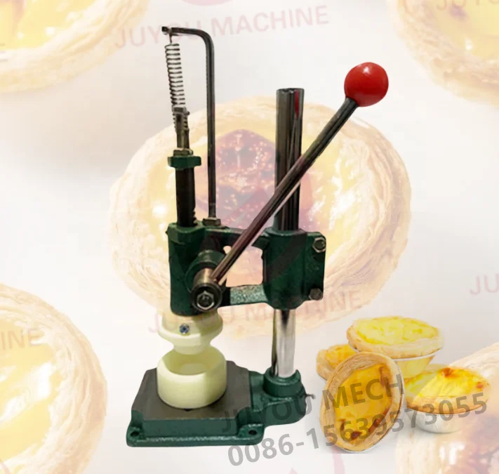 

JUYOU Home Use Cheap Small Portuguese Manual Egg Tart Skin Hand Press Forming Making Machine