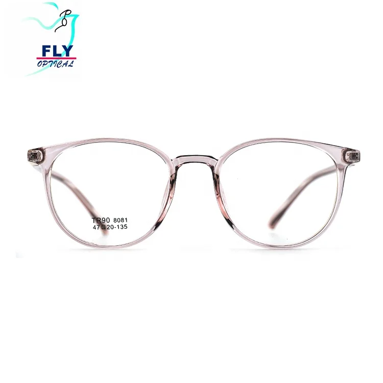 

DOISYER Korean oem round tr90 transparent vintage computer frame women clear blue light glasses
