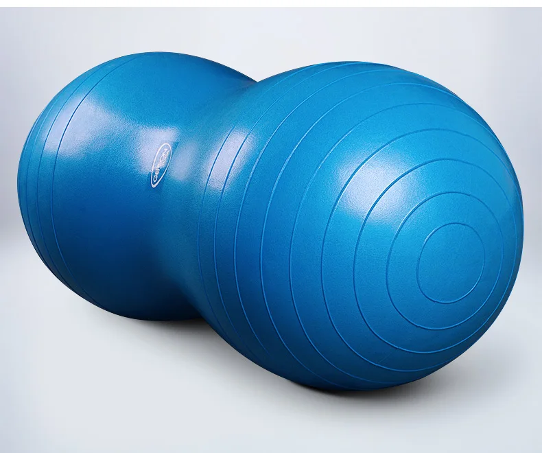 

Anti-Burst Home gym Exercise Equipment Pilates Massage Peanut Yoga Ball, Purple, blue