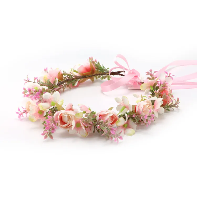 FC620 Wedding Flower Crown headband hair garland headpiece headddress hair ornament decoration accessorie