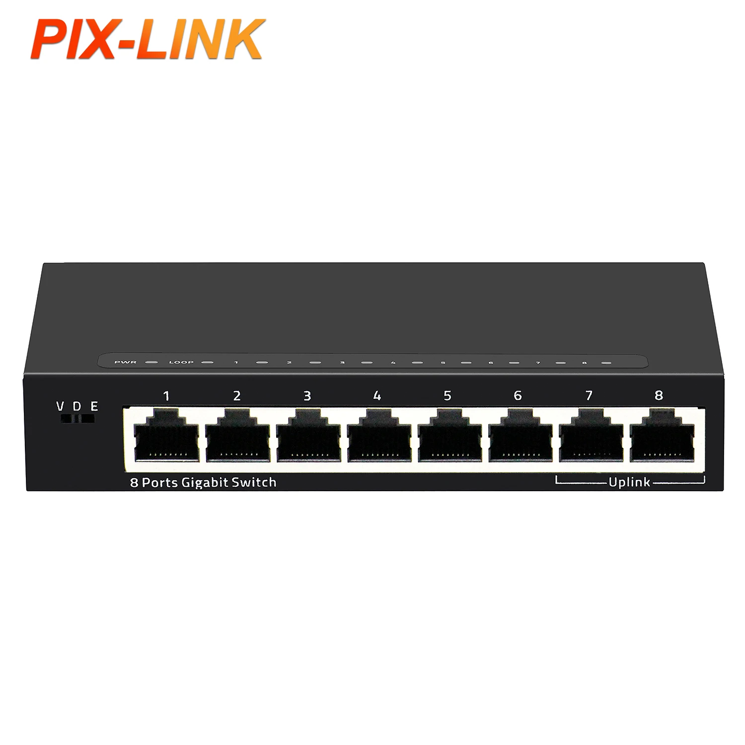 

8 Port GIGABit Metal Network Switch