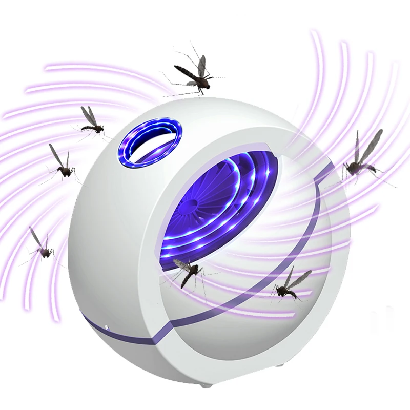 

USB Powered Supply Led Electronic Rechargeable portable Mosquitos Killer Lamps light, White