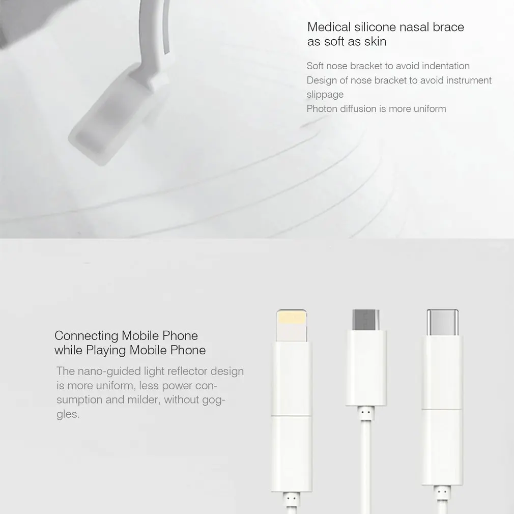 
3 Colors LED Light Therapy Face Mask Anti Acne Anti Wrinkle Facial SPA Instrument Treatment Beauty Device Face Skin Care Tools 