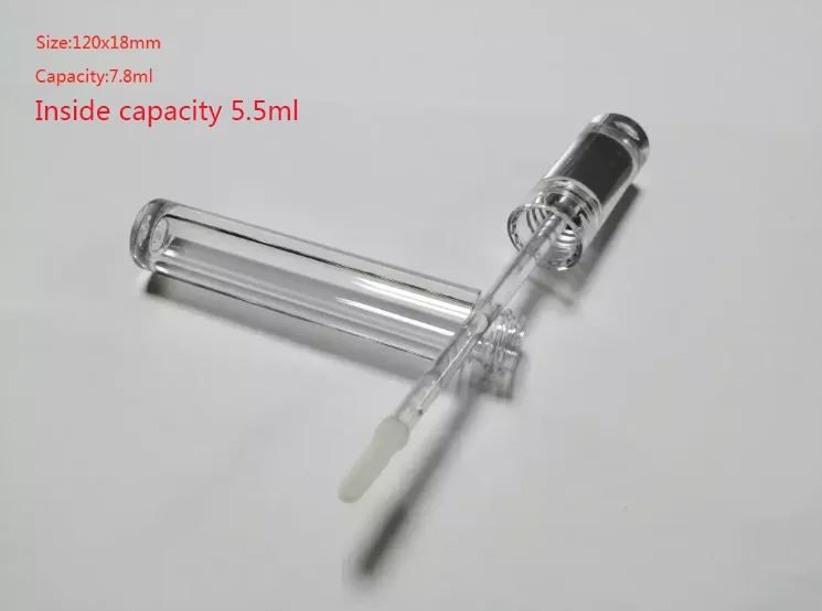 
5ml lip gloss containers clear lipgloss tube 