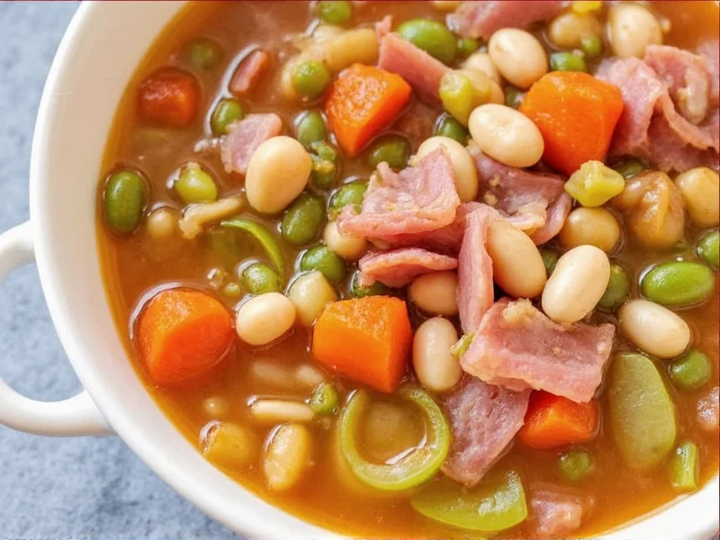 bean and ham soup recipe
