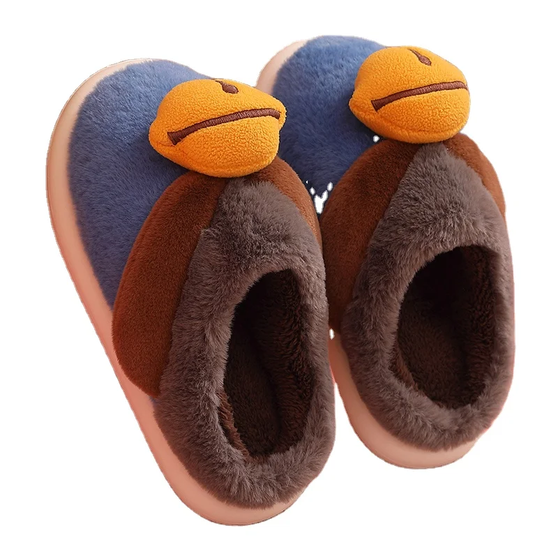 

The Fine Quality Custom Logo Slippers Women Home Fur Slides Slippers, Solid color