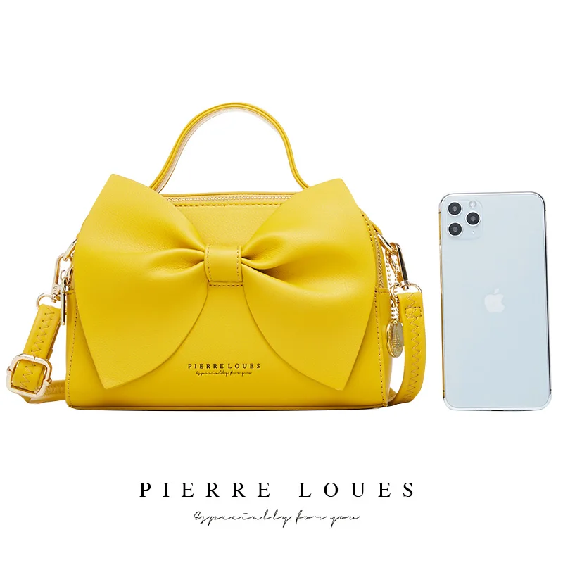 

2020 sumer new style women handbag crossbody bag with bowknot