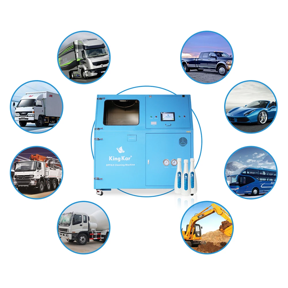 

KingKar 60mins100%effect car care & cleanings maintenance garage machines wash truck DPF Engine Cleaning Machine