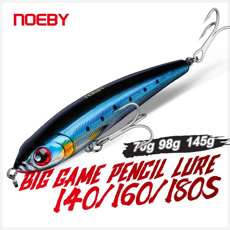 

NOEBY Varoable pencil lure 140mm 66g hard plastic bait big pencil fishing lure