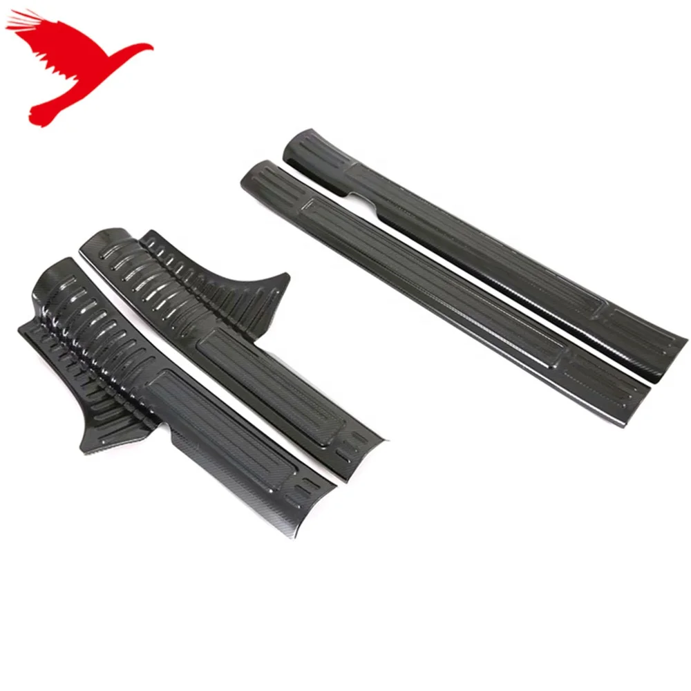 Car Accessories Exterior Side Door Sill Outer Scuff Plate Pedal Guard
