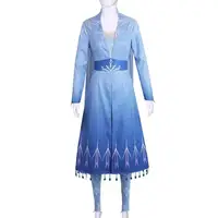 

Online 2019 Frozen woman /girls Role Play Frozen 2 Elsa Princess Dress Halloween Cartoon Elsa Cosplay Costume