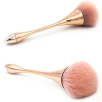 

Big Size Metal Handle Rose Gold Powder Blush Makeup Brush For Shading Foundation Base Contour MakeUp Brush Concealer Cosmetic