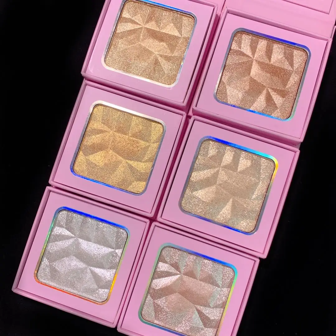 

Powder Palette Highlighting and Brightening Skin Tone Makeup Private Label