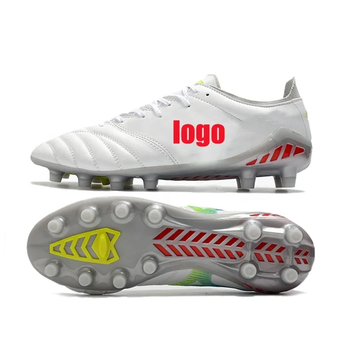 

The new Morelia Neo III mid-range men's AG short nails men's grass game training soccer shoes, Black