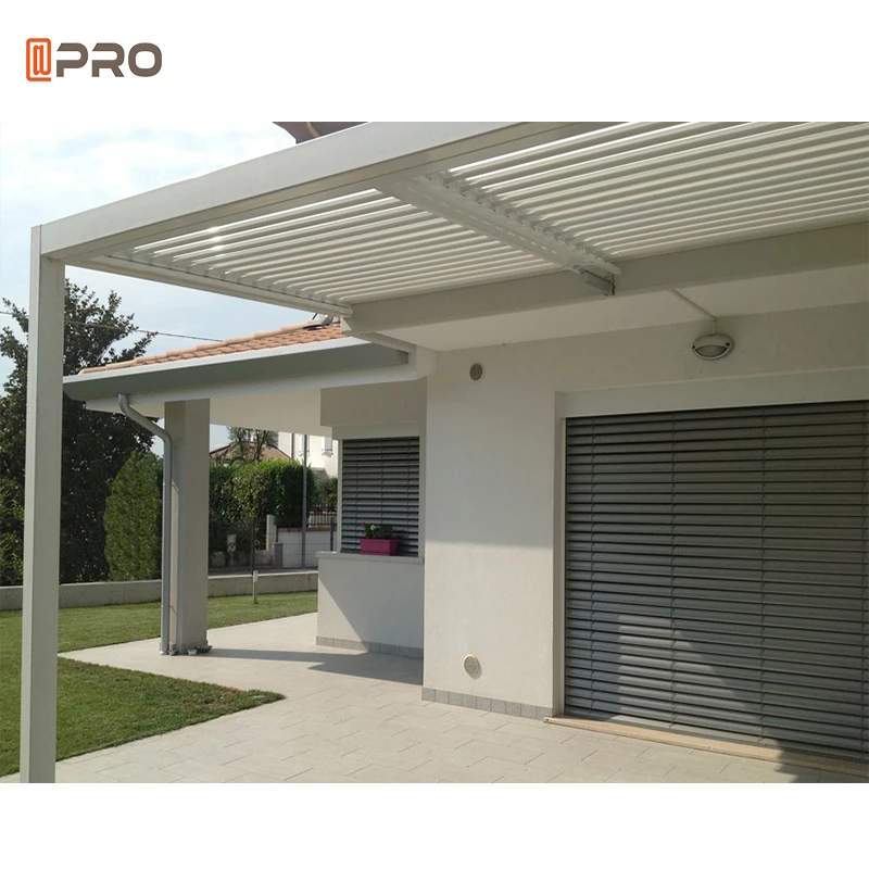 

Ingranaggi Bioclimatica Gazebos Canopies Aluminum Outdoor Pergolas, Customized colors