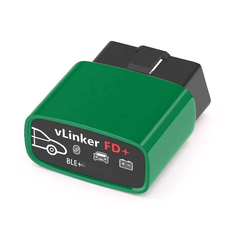 

Vgate VLinker FD+ BT4.0 BLE Wireless OBD2 Code Reader Compatible for Ford MS-CAN Car Diagnostic Scanner