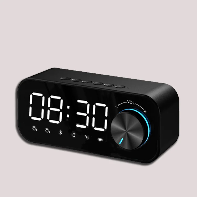 

Best selling mini LED digital display speaker portable small speaker wireless bluetooth speaker