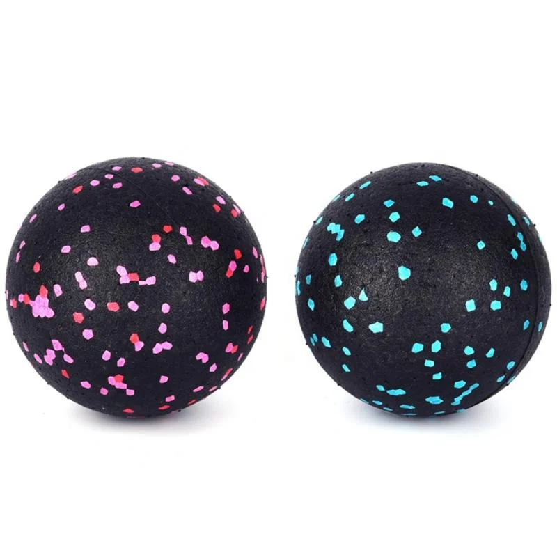 

TY 8cm EVA Fascia Reflexology Ball Muscle Relaxation Menstrual Ball Fitness Massage Ball Fitness Equipment 2 Color, Black