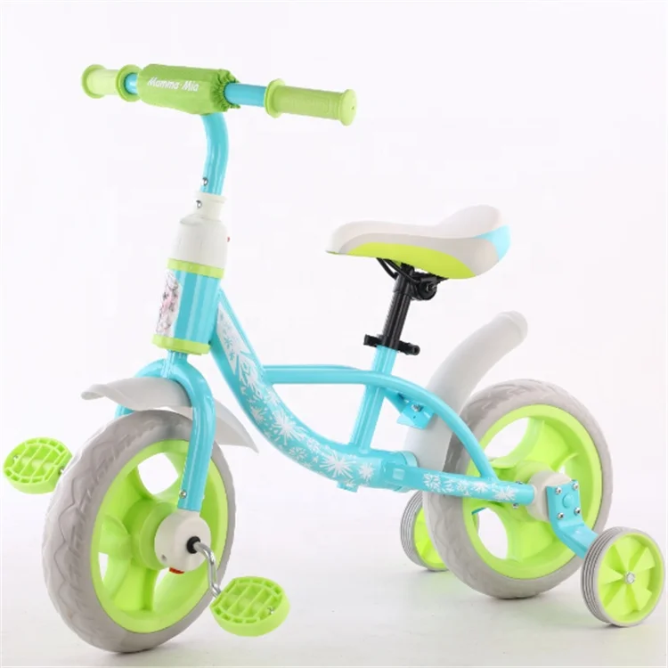 

Popular style 2 functions children slide bicycle with pedal, Pink/green/customized