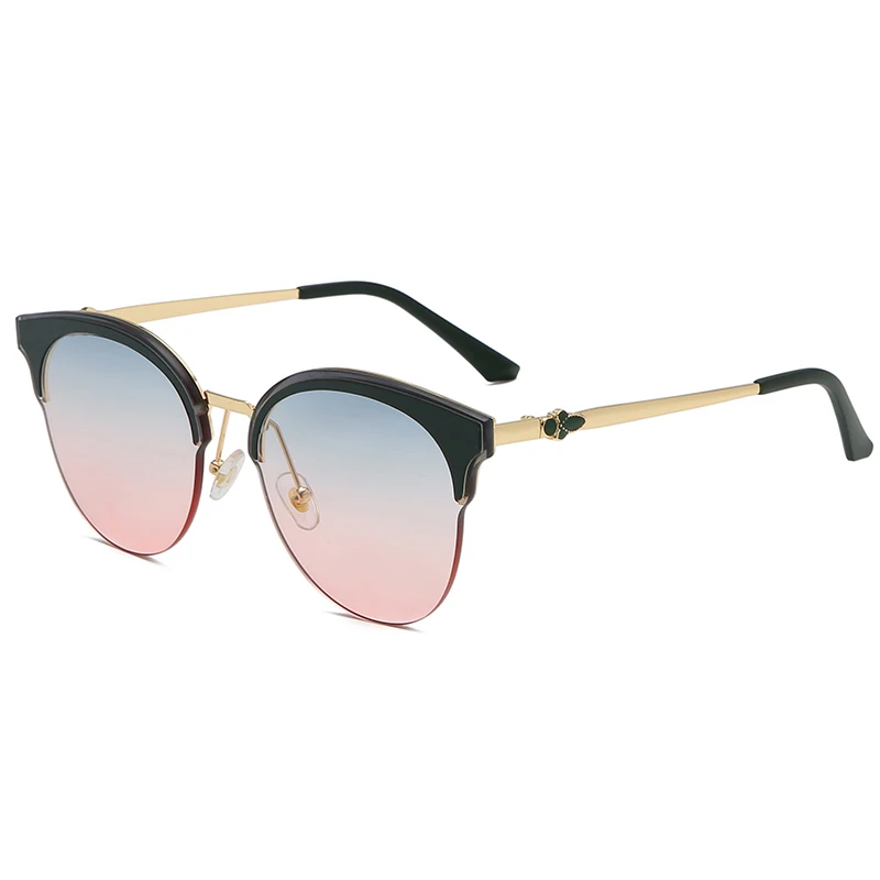 

Faral Sun Glasses Unique Metal Gradient Designer Oversized Shades Unisex Novelty 2021 New Arrivals Personalized Sunglasse