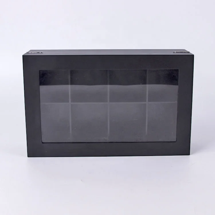 
Custom lacquered 6 compartments chinese gift wooden tea 