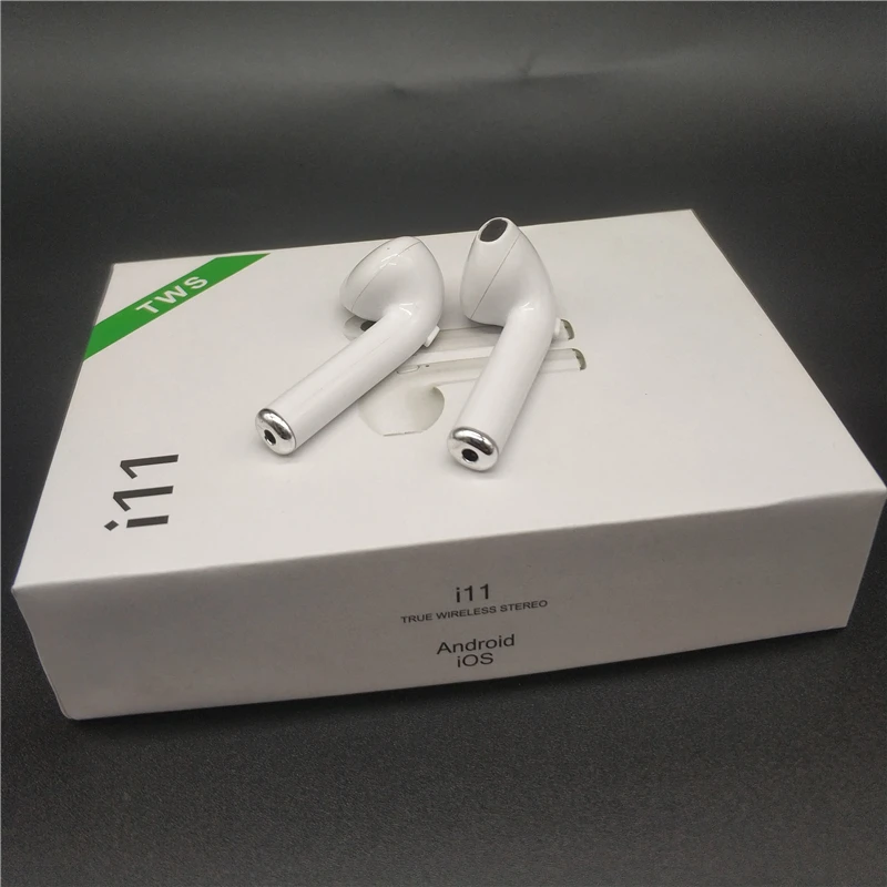 

i11 TWS Wireless Earphones Earpiece mini Earbuds Headsets With Mic For Samsung S6 S8 iPhone X 7 8 Xiaomi Huawei LG