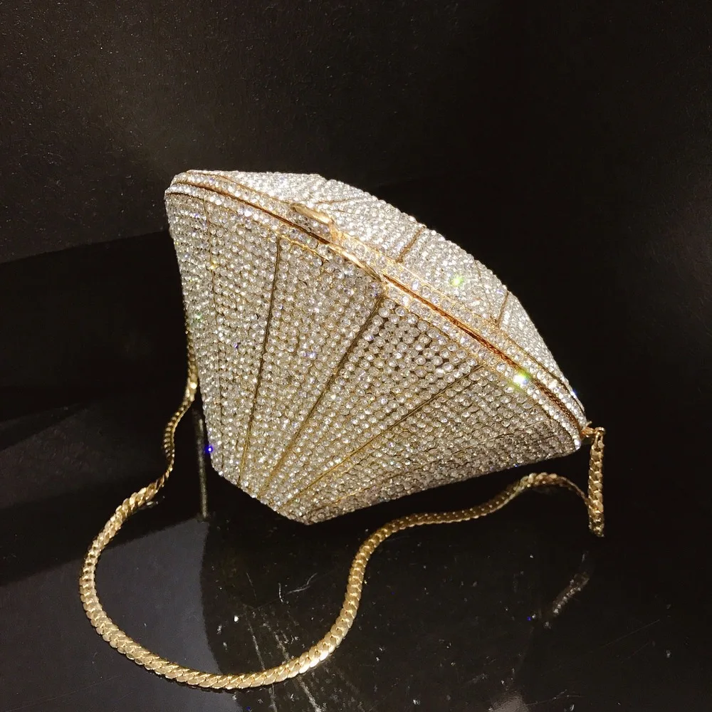 

EB-20022069 Purses And Handbags Rhinestone Fashion Full Rhinestone Dinner Bag Shoulder Bag Special Purpose Bags