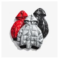 

Unisex New Design Custom Mens Velvet Warm Metallic Style Shiny Ultralight Puffer Down Jacket