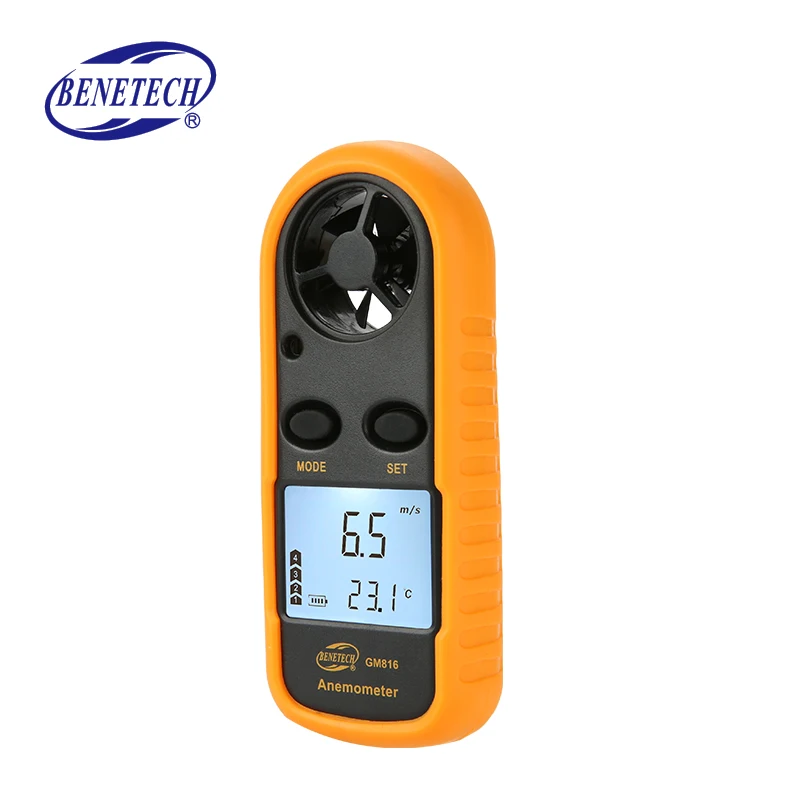 GM816 Hot Wire Anemometer Wind Meter Anemometer Digital Anemometer