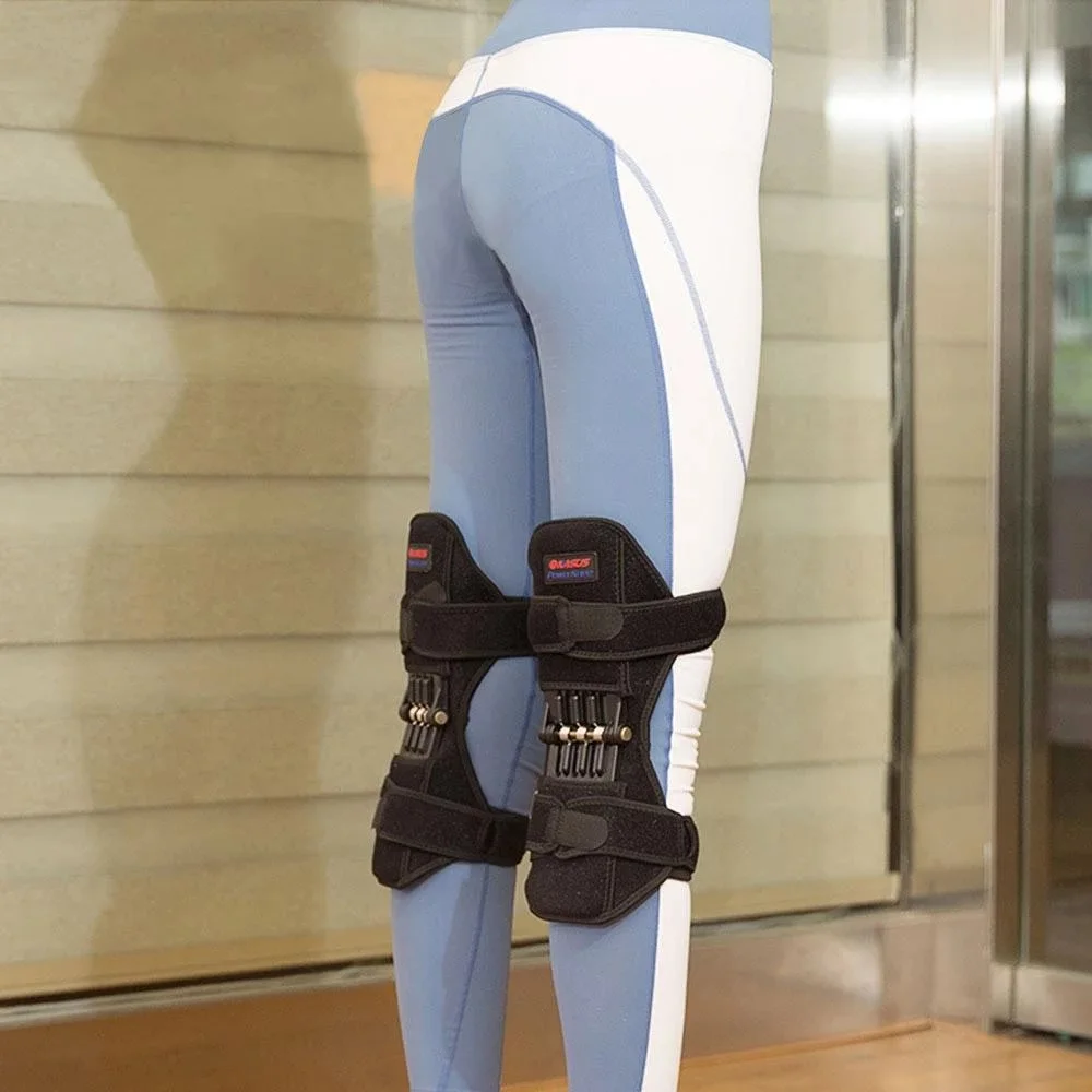 

Joint support spring force knee booster