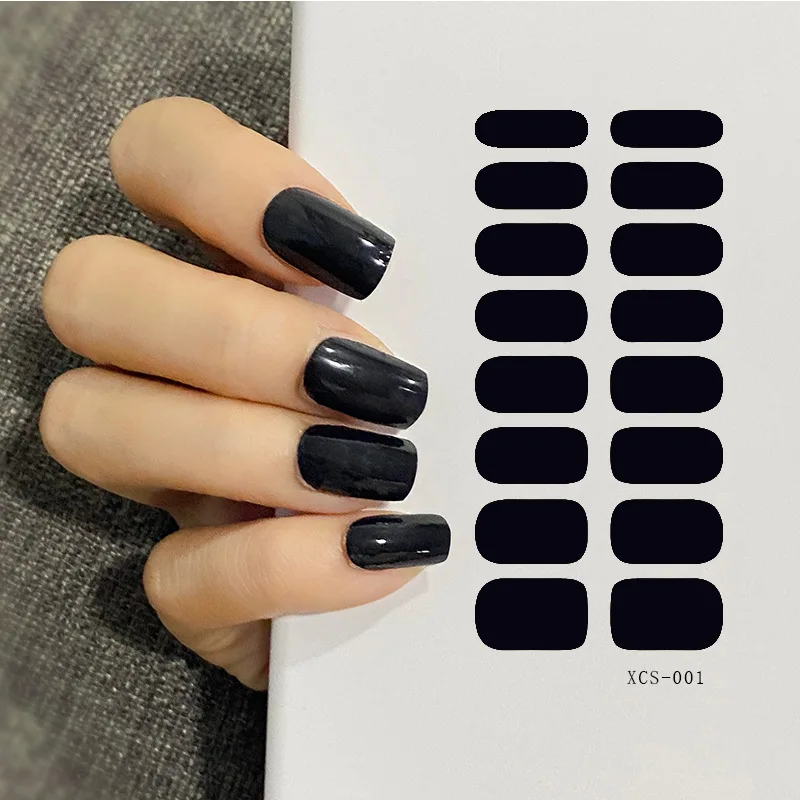 

16Pieces Nail Stickers 2D High-end Waterproof Nail Stickers Available For Pregnant Women Nail Art Sticker, As show