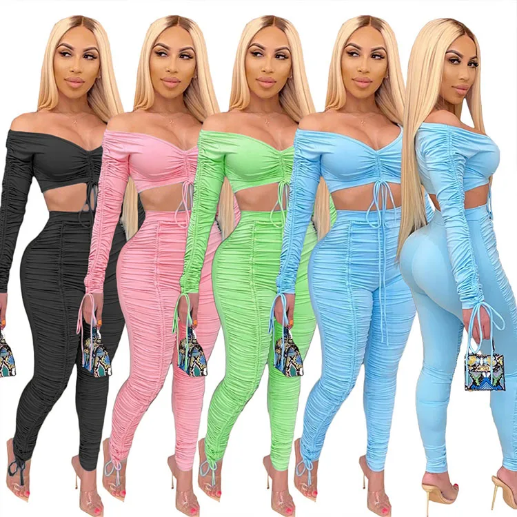 

Trolls 2 Piece Tube Top Outfits Big Women 2Pc Stack Sexy Back Out Outfit, Picture