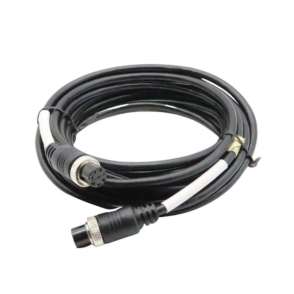 

M16 waterproof 8 pin male to female cable waterproof connector cable m16 8pin cable