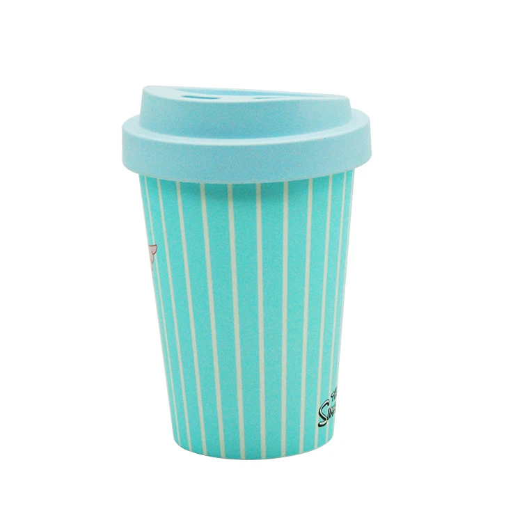 

2020 Popular Reusable Mug Biodegradable eco friendly Bamboo Fiber Coffee Cup Mug