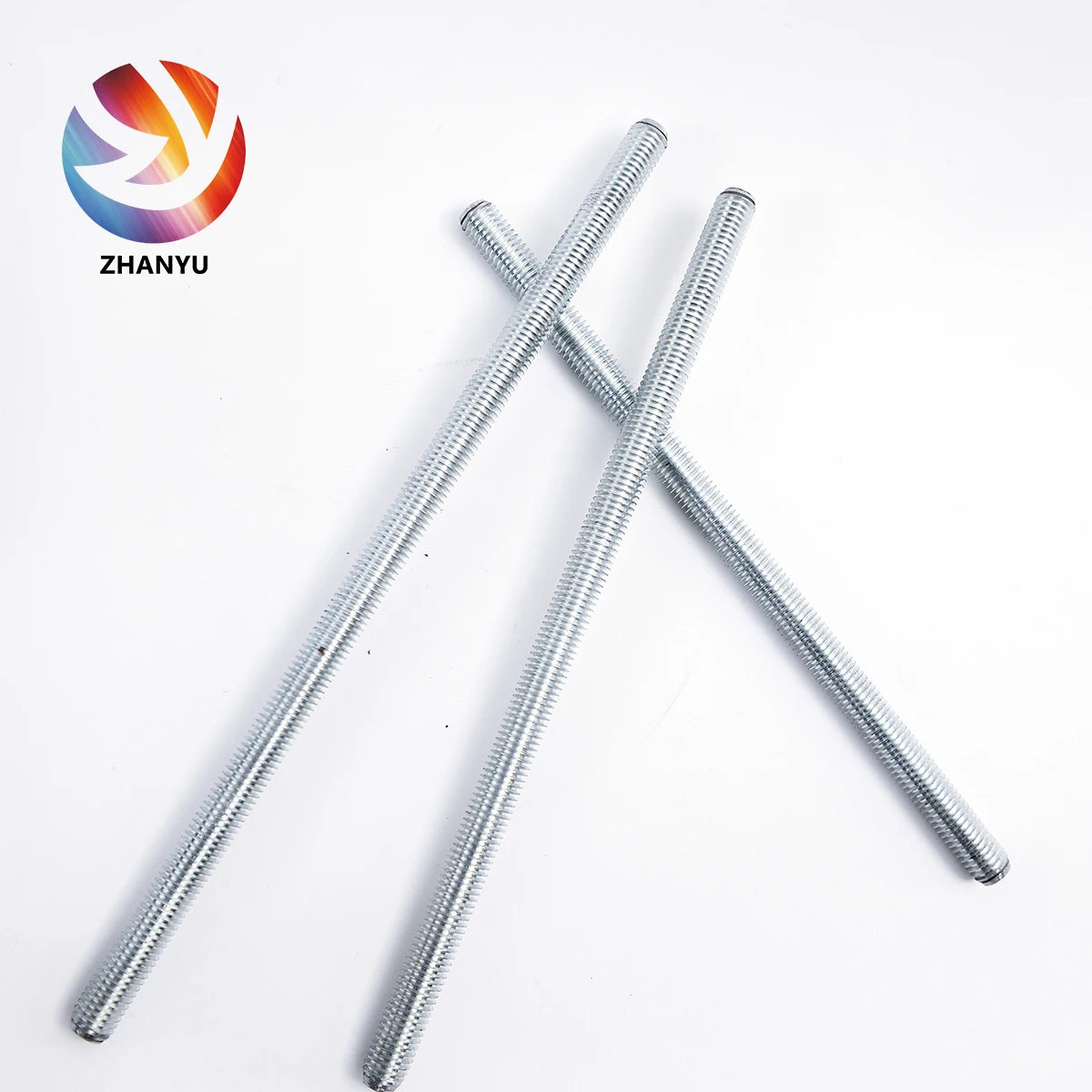 
China Manufacturer DIN975/976 standard galvanized carbon steel thread rod 