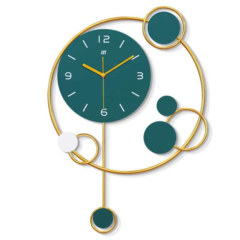 

Hot Sale 17.7 Inch High Quality Traditional Living Room Modern Minimalist Custom Wall Clock